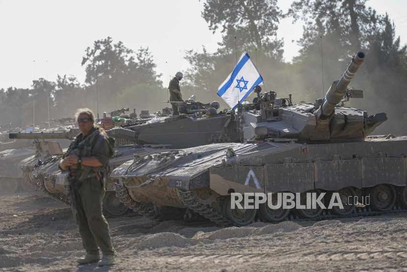 Hamas Palestina Bombardir Tank Israel