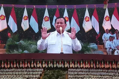 Prabowo: Terima Kasih Pak Jokowi, Kami di Belakang Bapak